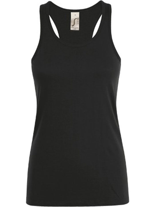 Sol's Justin Γυναικεία Διαφημιστική Μπλούζα Αμάνικη Deep Black