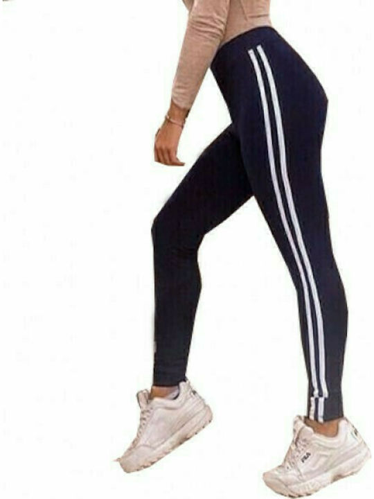 Bodymove Ausbildung Frauen Lang Leggings Marineblau