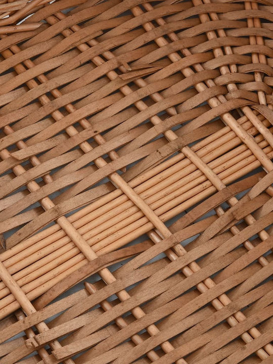 vidaXL Lemn Coș Depozitare lemne 78x34x54cm Maro