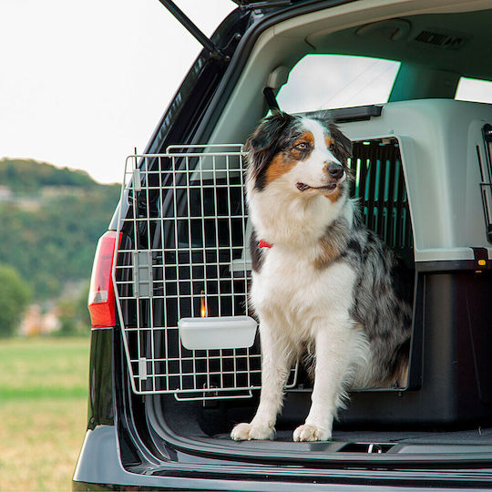 Ferplast Atlas 60 Gray Dog Transport Cage 91x61x66.5cm