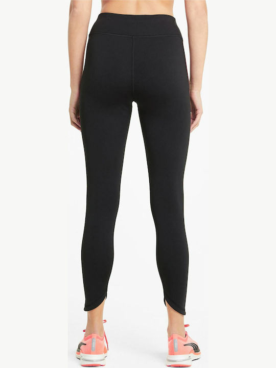 Puma Alergare Colanti de femei Cropped Colanti Talie inalta Negru