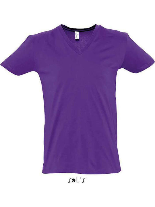 Sol's Master Men's Short Sleeve Promotional T-Shirt Dark Purple
