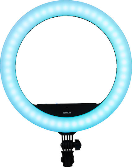 Nanlite Halo 16C Ring Light 40.5cm 2700 - 6500K με Βάση για Κινητό