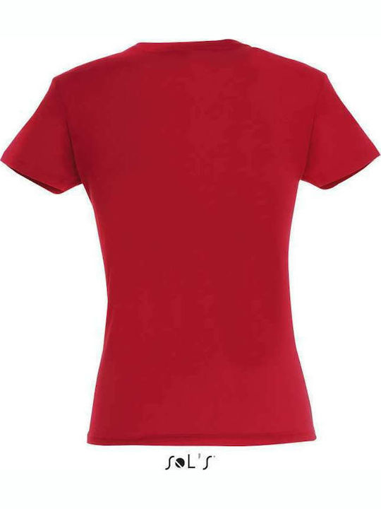 Sol's Miss Werbe-T-Shirt in Rot Farbe