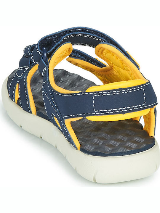 Παιδικά Πέδιλα Perkins Row Strap Navy Μπλε