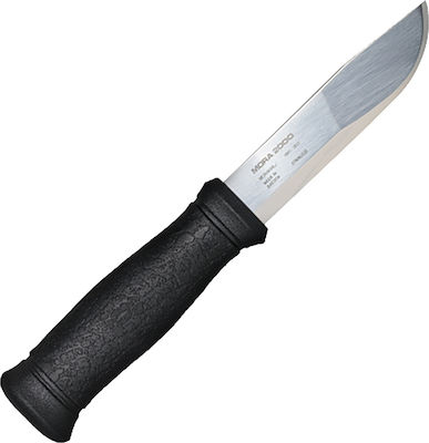 Morakniv Anniversary 2000 Knife Black with Blade made of Stainless Steel in Sheath