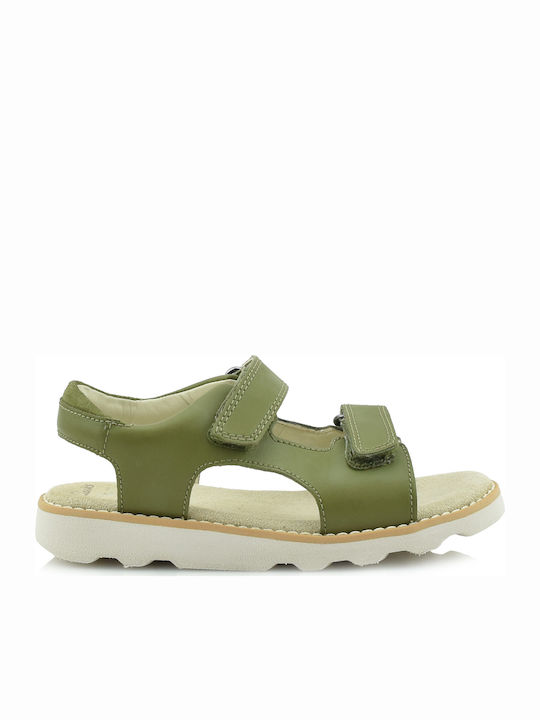 Clarks Kids' Sandals Crown Root K Anatomic Khaki