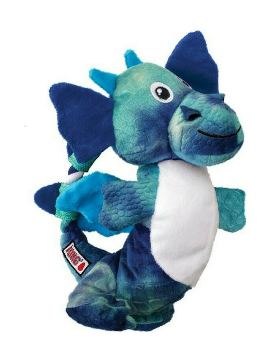 Kong Dragon Knots Plush Toy for Dogs with Sound Medium / Large 21.5εκ. Blue