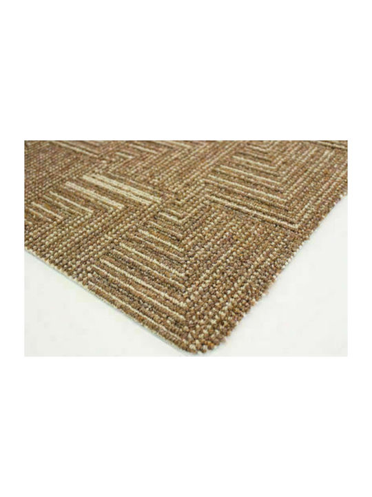 Nikotex Carpets Μοκέτα Polar Kαστανό Kρεμ 133x190cm