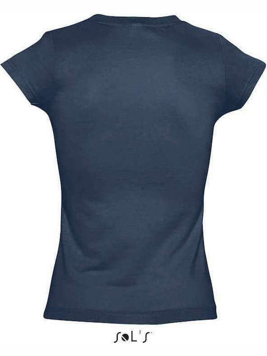 Sol's Moon Women's Short Sleeve Promotional T-Shirt Denim