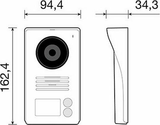 Vimar Vimar Video Intercom Set White