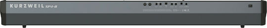 Kurzweil Electric Stage Piano SP4-8 with 88 Weighted Keys and Connection with Headphones Black