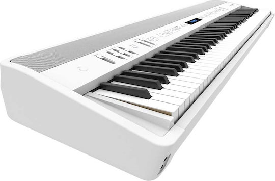 Roland Electric Stage Piano FP-90X with 88 Weighted Keys Built-in Speakers and Connection with Headphones and Computer White