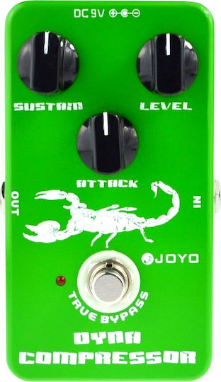 Joyo JF-10 Dynamic Pedals Effect Compressor Electric Guitar and Electric Bass