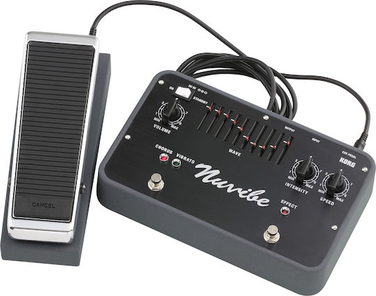 Korg Nuvibe Pedals Effect Chorus Electric Guitar and Electric Bass