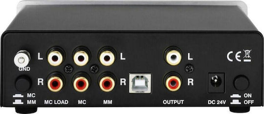 Thorens MM-008 ADC Preamplificator Phono Argintiu