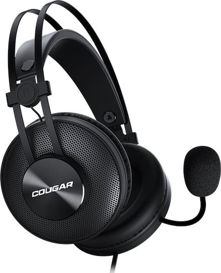 Cougar Immersa Essential Надушници Геймърски слушалки с връзка 3,5 мм Черен