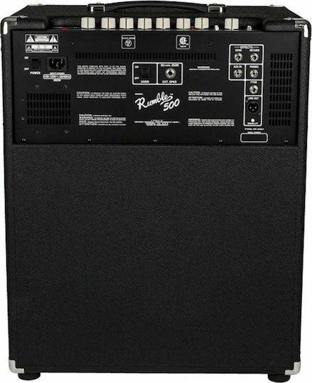 Fender Rumble 500 V3 Combo Amplificator Bas electric 2 x 10" 500W Negru