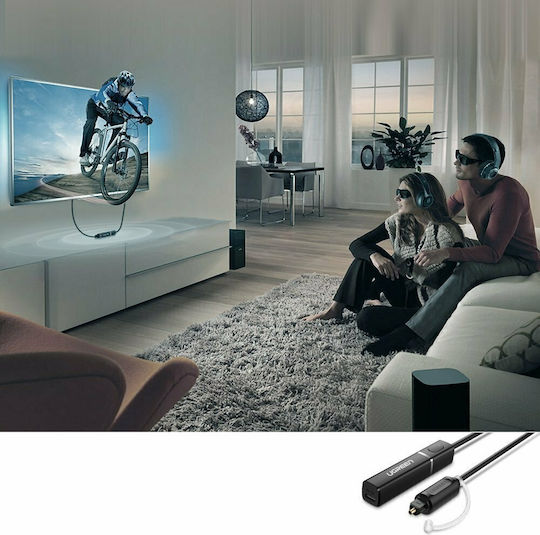 Ugreen CM150 Bluetooth 5 Receptor Bluetooth cu port de ieșire Optic Transmitter