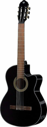 Gewa Student Cutaway Electro-Classical Guitar 4/4 Black