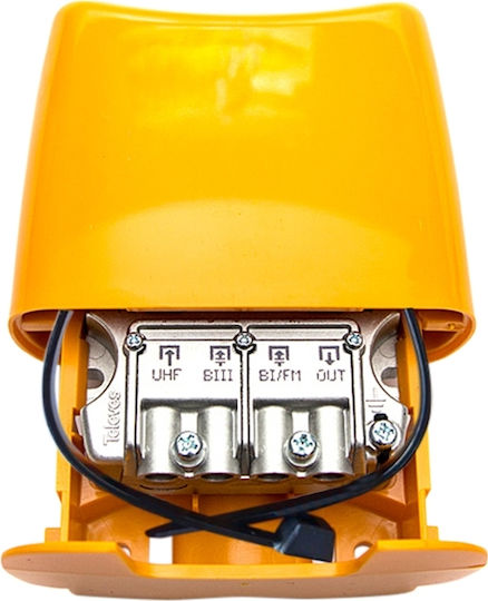Televes 3 Inputs BI/FM-BIII/DAB-UHF Миксер 12-20-0007 404010