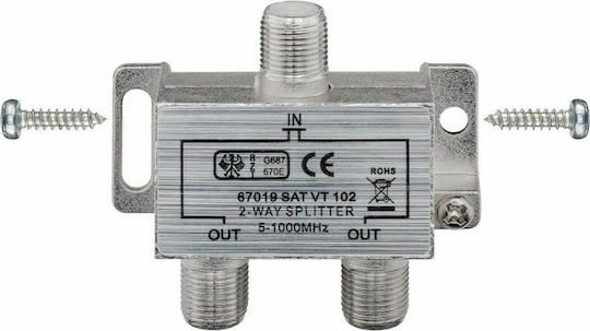 Goobay CATV-2-way Splitter Accesorii Satelit 67019