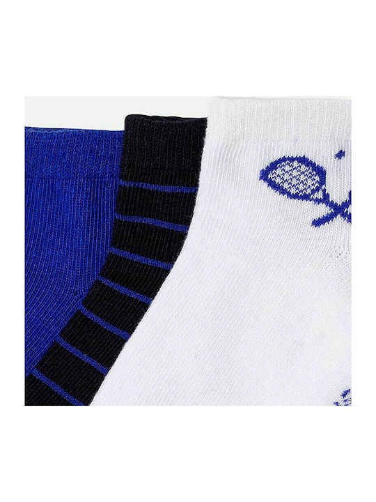 Mayoral Kids Ankle Socks Light Blue 3 Pair