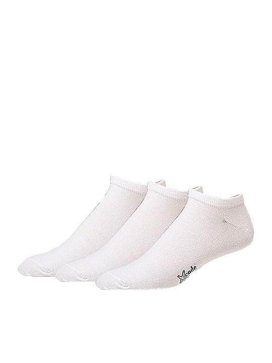 Xcode Boys 3 Pack Sport Ankle Socks White