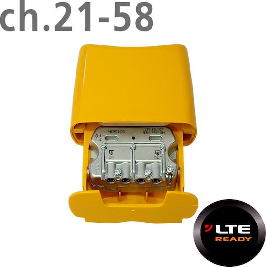 Televes MR LTE/4G 470-774 MHz EasyF Filter Satellite 12-21-0007 405101