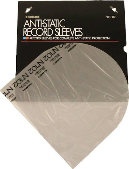 Nagaoka 102 Anti-Static Record Sleeves Protective Vinyl Cover