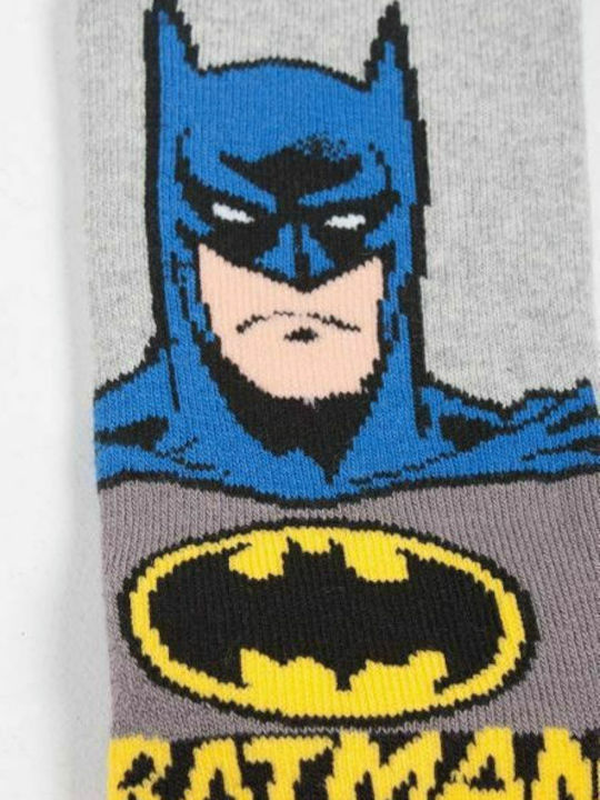 Disney Παιδικές Κάλτσες Μακριές Batman Μπλε 3 Ζευγάρια