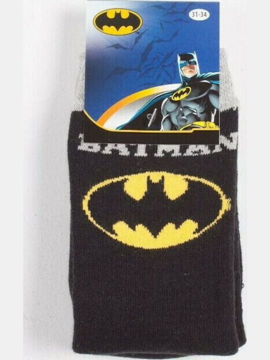 Disney Παιδικές Κάλτσες Μακριές Batman Μπλε 3 Ζευγάρια