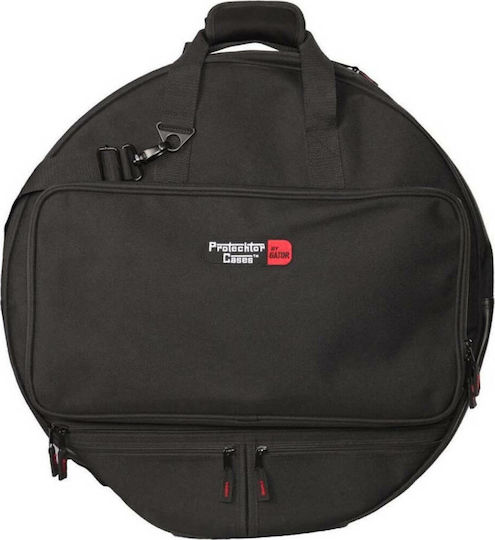 Gator 22″ Cymbal Backpack Carcasă Tobe Căptușit Negru
