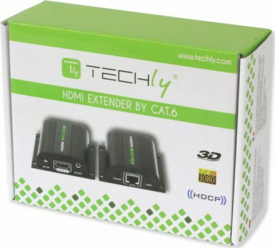 Techly IDATA EXT-E70I HDMI Extender IDATA EXT-E70I