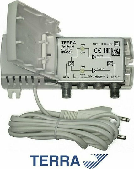 Terra Electronics HSA001R3 Ενισχυτής Γραμμής Δορυφορικής
