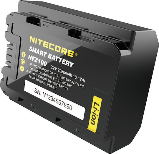 NiteCore Baterie aparat foto NFZ100 Litiu-Ion (Li-Ion) 2280mAh Compatibilă cu Sony