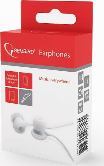 Gembird In-ear headphones In Ear Candy White