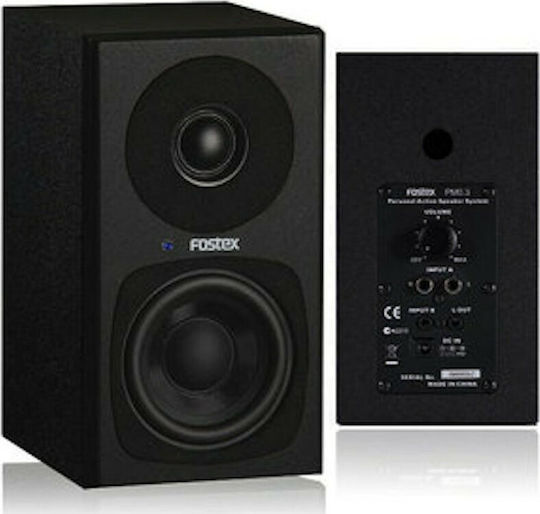 Fostex PM0.3 Ηχεία Studio Monitor 3" 30W (Ζεύγος) Μαύρα
