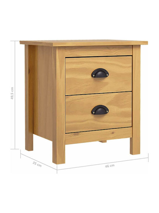 Hill Range S/2 46x35x49.5cm