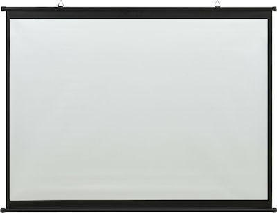 vidaXL Проекторно платно за стена Projector Screen с изображение 1:1 150x155см / 57"