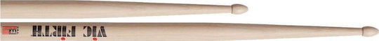 Vic Firth 5A Peter Erskine Signature Hickory Drumstick with Wooden Drop Head