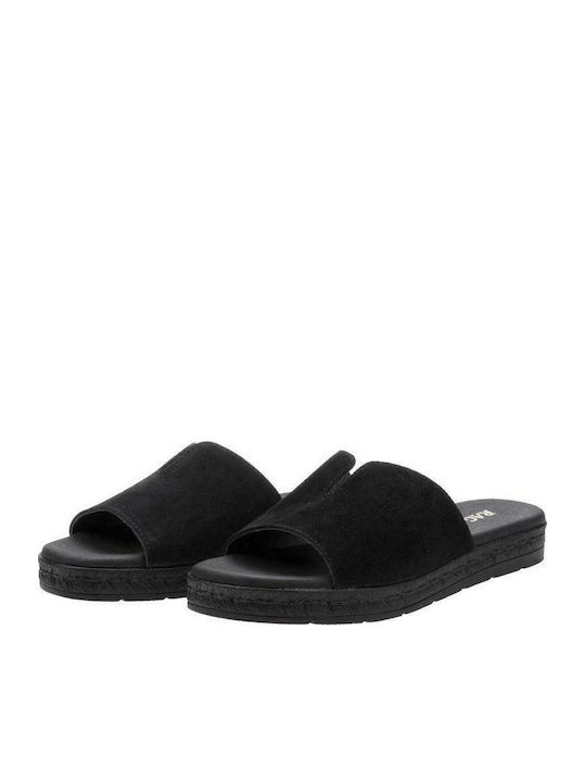 Ragazza Women's Flat Sandals Anatomic in Black Color