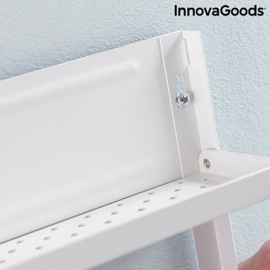 InnovaGoods Magorac Държач за Хартиени Кърпички Стенен Металик Бяла 27x2x7.5cm V0103239
