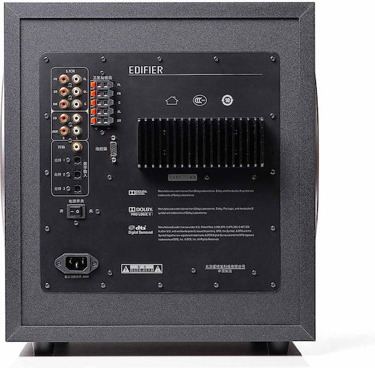 Edifier S760D Difuzoare de Calculator 5.1 cu Putere 540W în Negru Culoare
