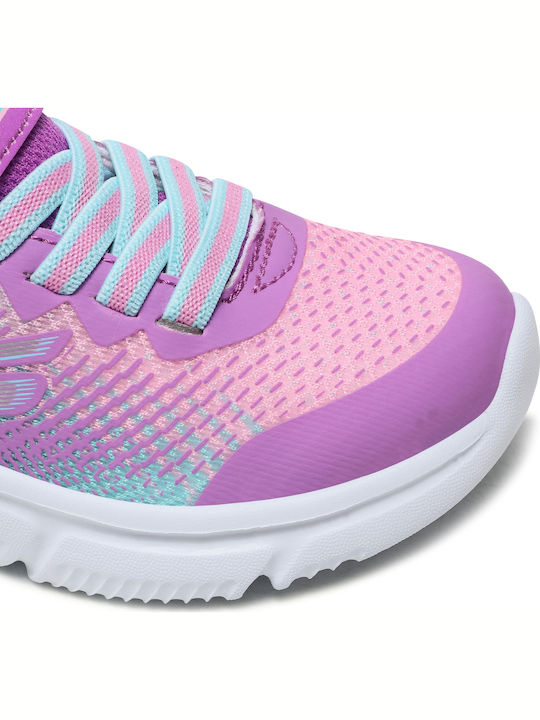 Go Run 650 Αθλητικά Παιδικά Παπούτσια Running με Σκρατς Μωβ