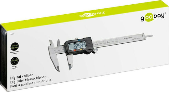 Goobay 77001 Digital Thickness Gauge with Measuring Range up to 150mm