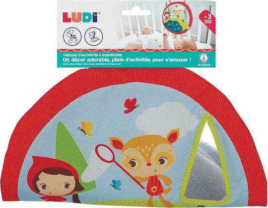 Ludi Κρεμαστό Παιχνίδι Αυτοκινήτου με Μουσική Paillette la Bichette για 3+ Μηνών