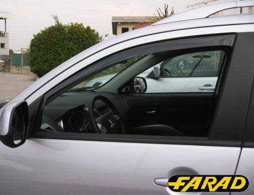 Farad Set of Windbreakers Front Car for Toyota Auris 2pcs