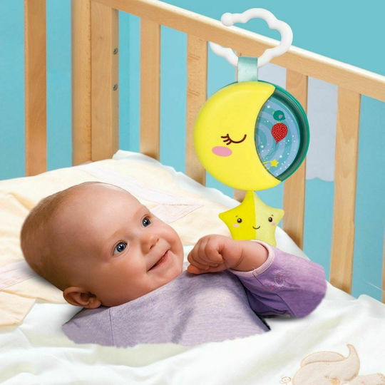 Baby Clementoni Pendant Toy for Car with Music Sweet Moon Carillon for 0++ Months 1000-17323