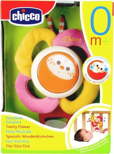 Chicco Κρεμαστό Παιχνίδι Αυτοκινήτου με Μουσική Στριφογυριστό Λουλούδι